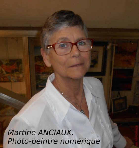 MARTINE ANCIAUX, une des principales artistes internationales du numérique, elle défend cette forme d'art depuis plusieurs décennies à travers le monde.